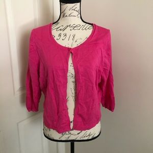 3/4 length sleeve crop sweater